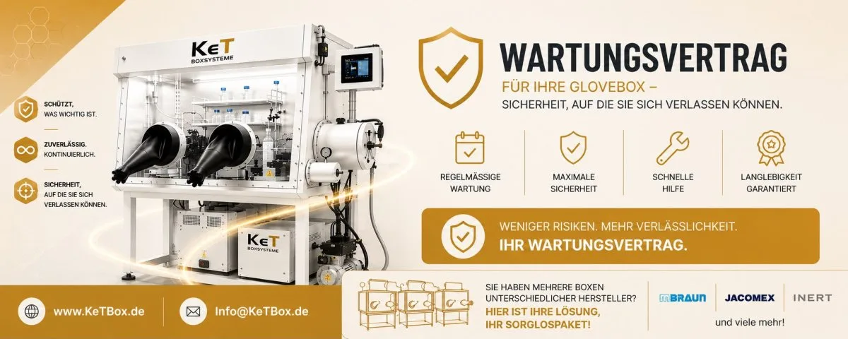 Wartungsvertrag für Ihre Glovebox – KeT Care 360
