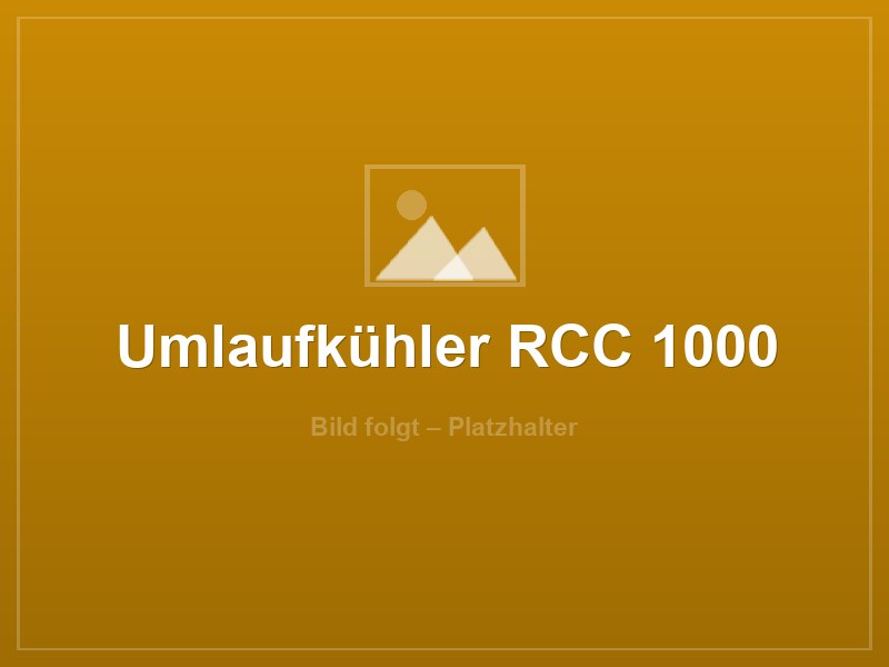 Umlaufkühler RCC 1000