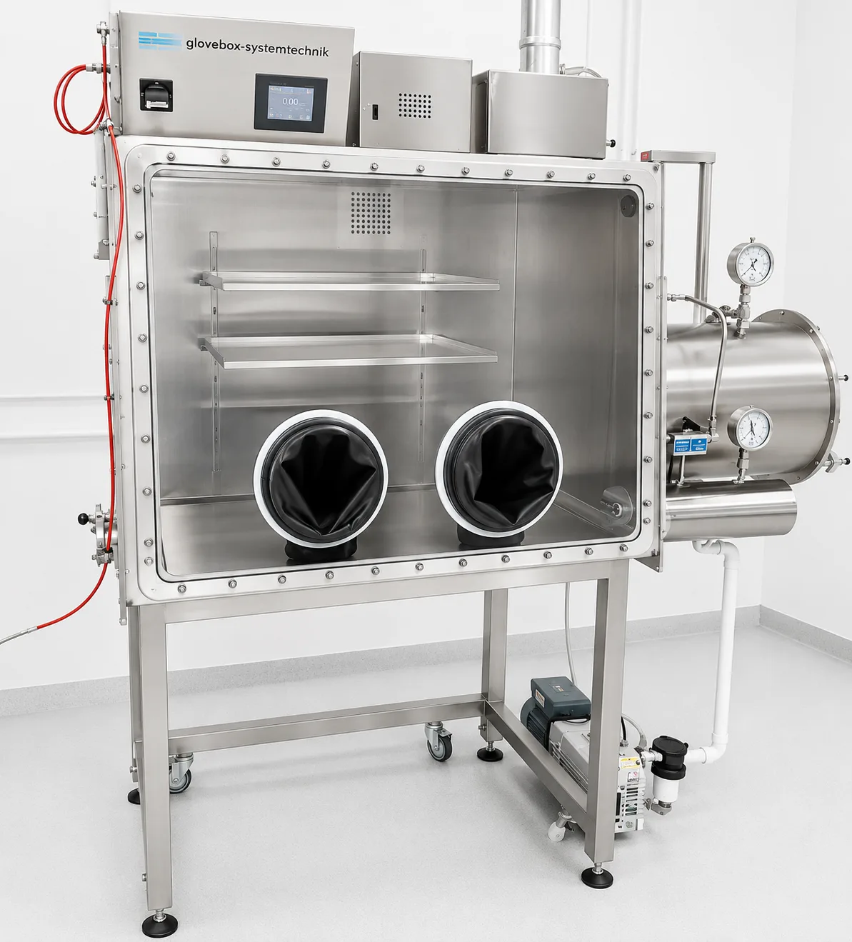 Glovebox Aufbereitung